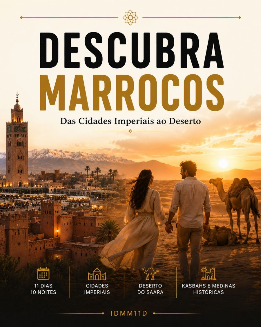 DESCUBRA MARROCOS (IDMM11D)